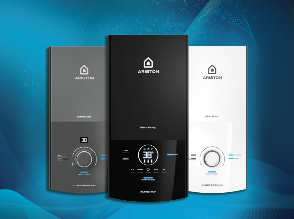 Máy nước nóng trực tiếp Aures 2.0 thiết kế hiện đại