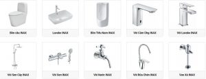 Bảng báo giá thiết bị vệ sinh INAX