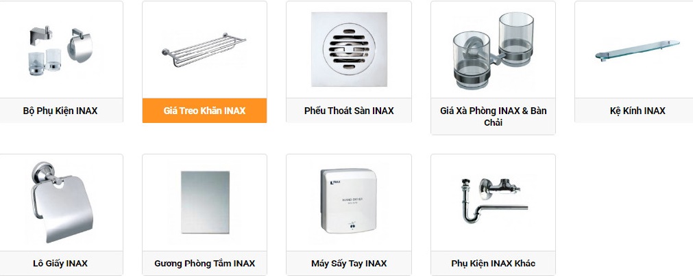 Giá phụ kiện Inax