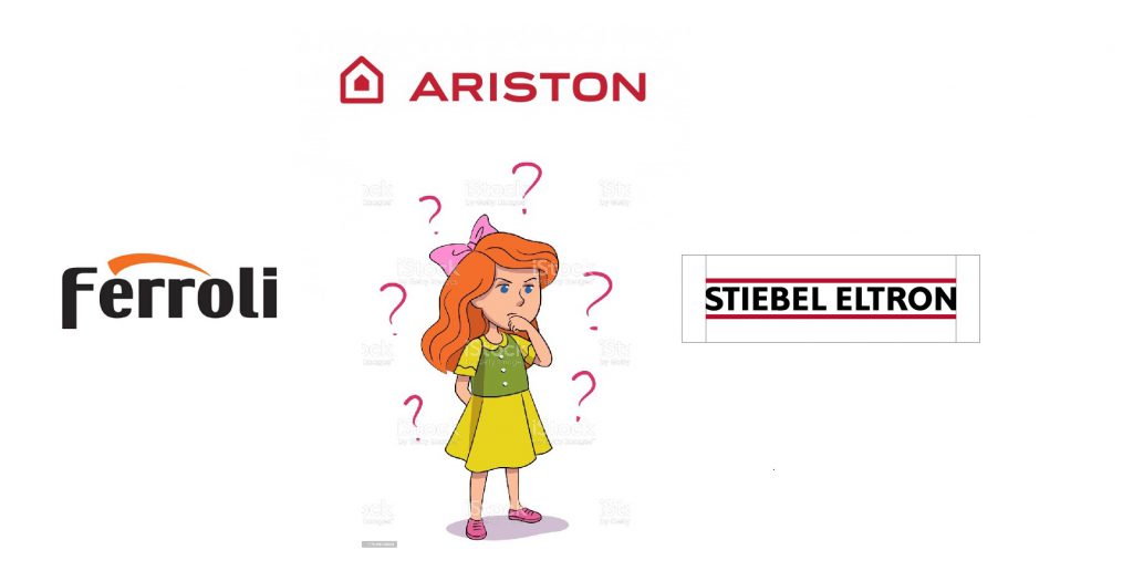So sánh máy bình nước nóng Ariston Ferroli Steibel Eltron nên dùng?