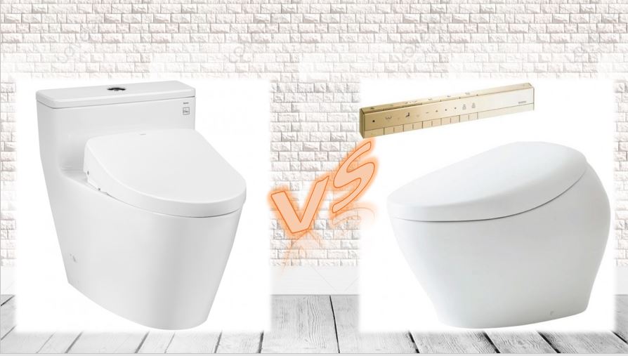 Bồn cầu Toto Neorest khác gì so với bồn cầu nắp điện tử Washlet