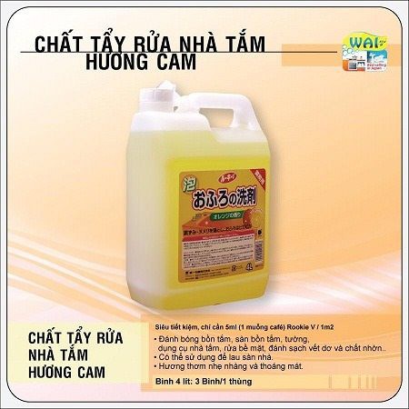 Nước tẩy rửa nhà tắm, lau sàn WAI ROOKIVE V