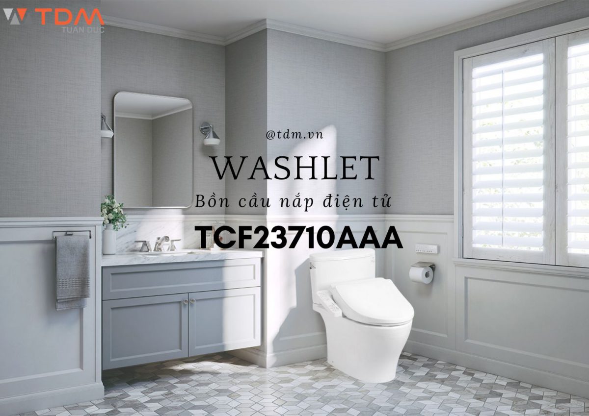 Những bồn cầu kết hợp với nắp Washlet Toto TCF23710AAA (W18) khuyến mãi giá tốt