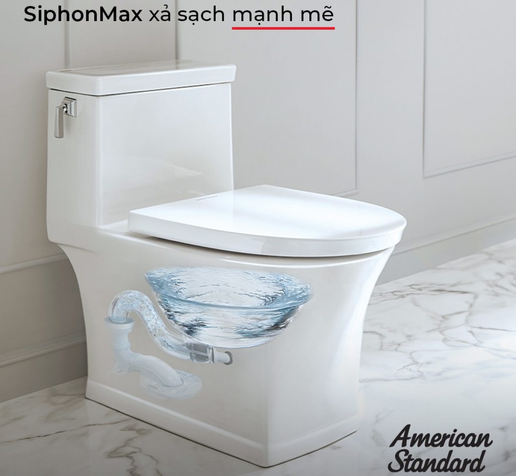 Công nghệ xả sạch SiphonMax mạnh mẽ