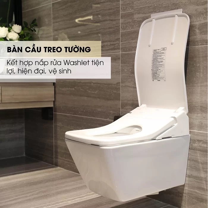 Bồn cầu treo tường Toto