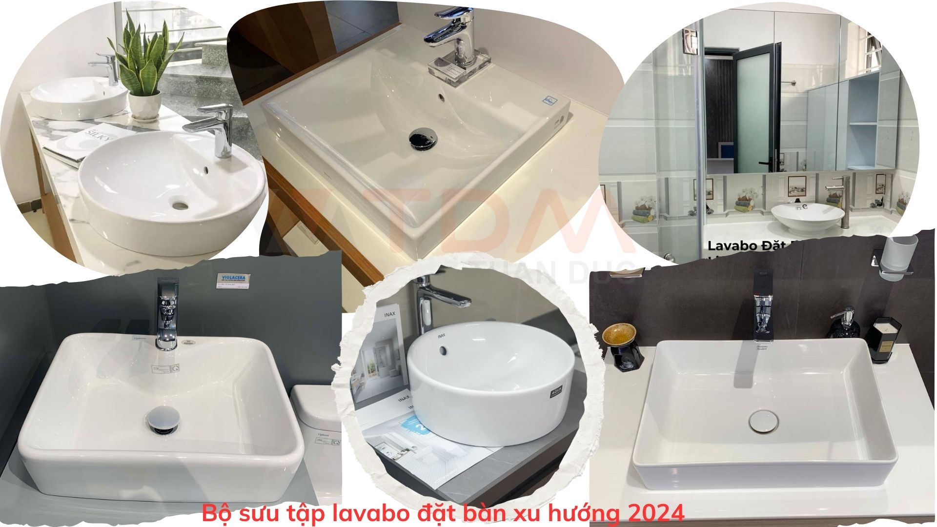 Mẫu Chậu Rửa Mặt Bàn Đá Đẹp | BST Mẫu Lavabo Đẹp Toto, Inax, American Standard, Caesar, Viglacera Mẫu Chậu Rửa Mặt Bàn Đá Đẹp | BST Mẫu Lavabo Đẹp Toto, Inax, American Standard, Caesar, Viglacera