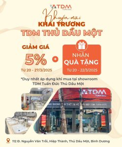 Tưng bày khuyến mãi khai trương TDM Thủ Dầu Một