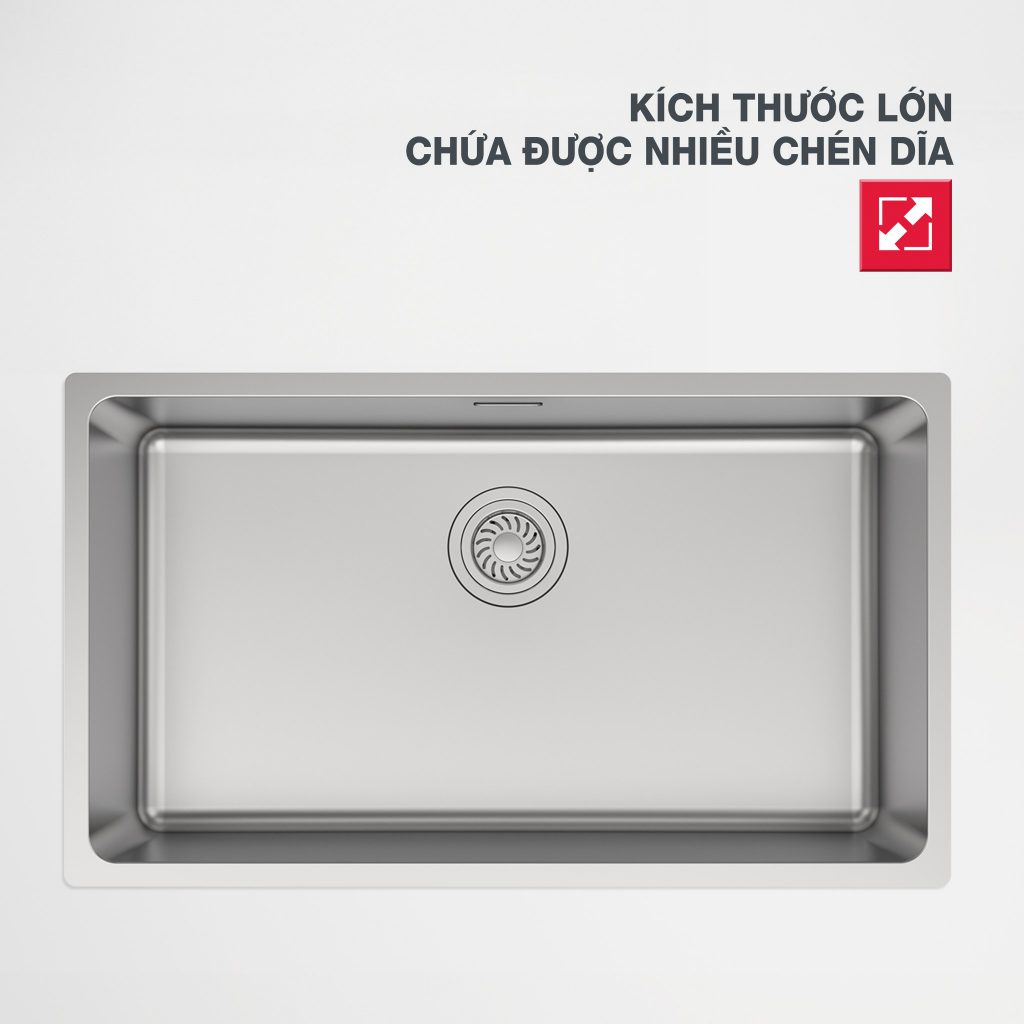 Chậu rửa chén Hafele đa dạng kích thước