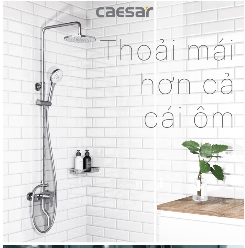 Sen tắm CAESAR mẫu mã có đa dạng không?