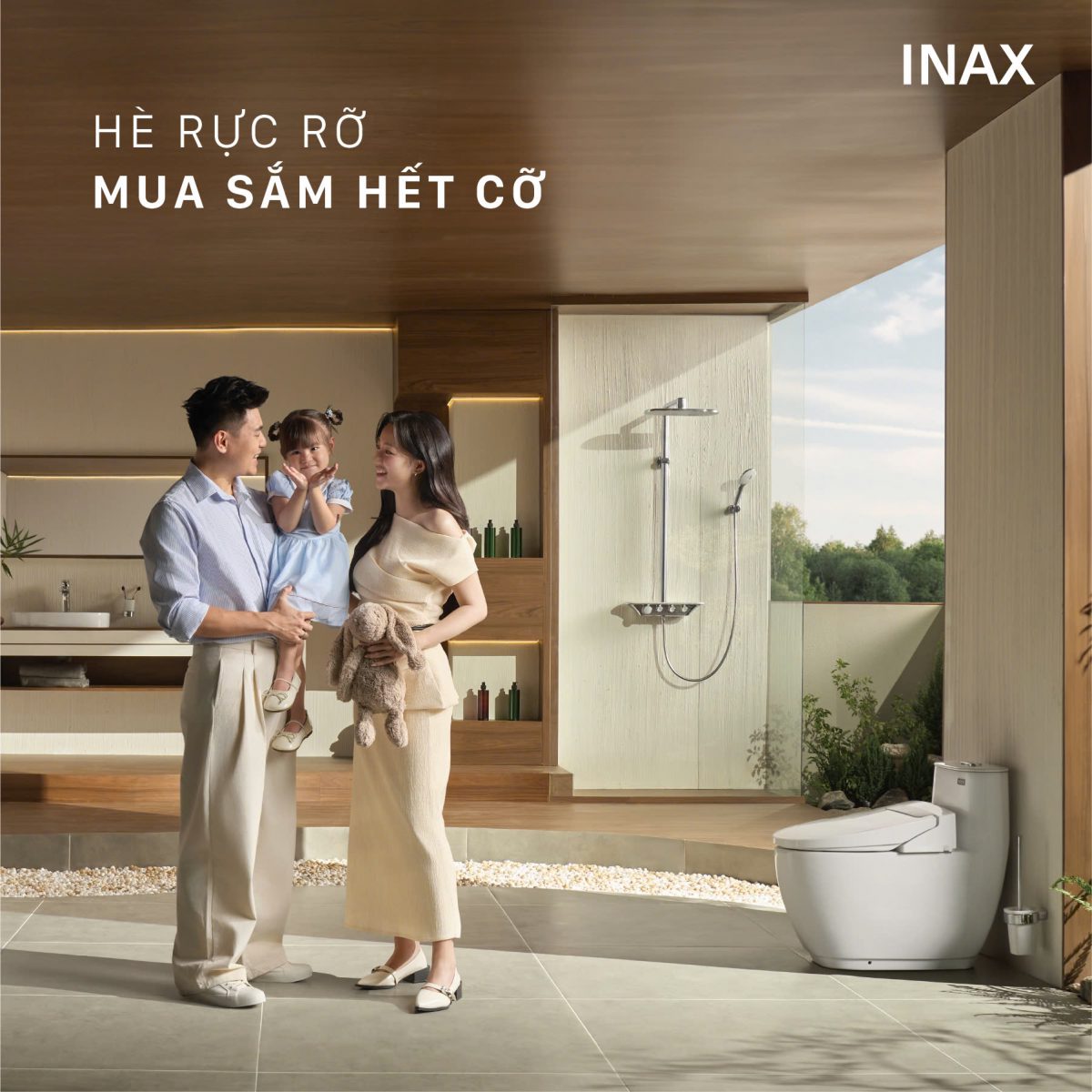 Thiết Bị Vệ Sinh INAX Khuyến Mãi Hè 2025: Bùng Nổ Ưu Đãi “Thoải Mái Chuẩn Gu – Đón Hè Đủ Đầy”
