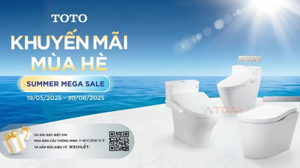 Khuyến mãi mùa hè TOTO 2025