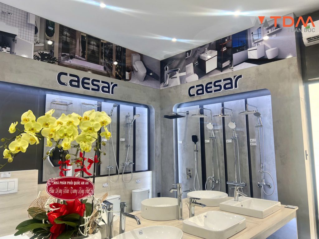 Thiết bị vệ sinh Caesar chính hãng tại TDM Tuấn Đức Bình Tân
