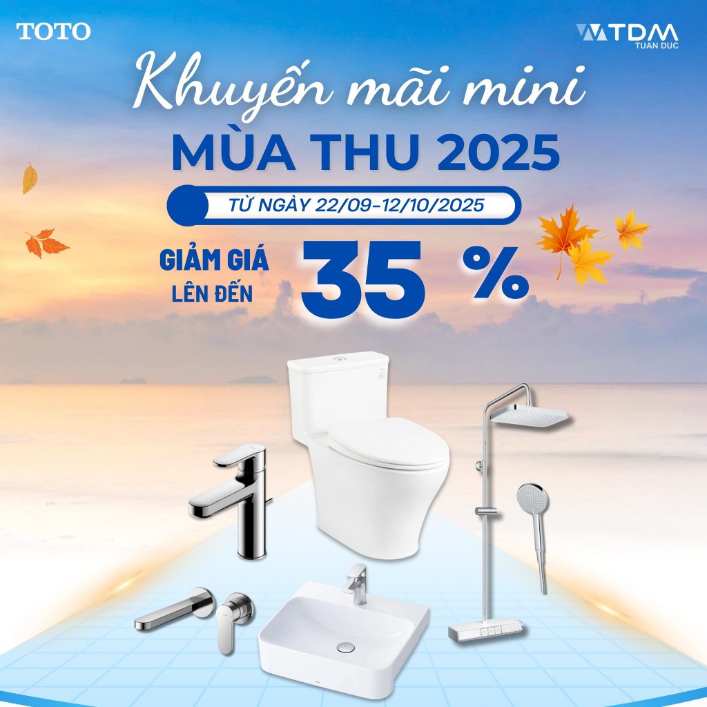 Khuyến mãi mini mùa thu TOTO 2025