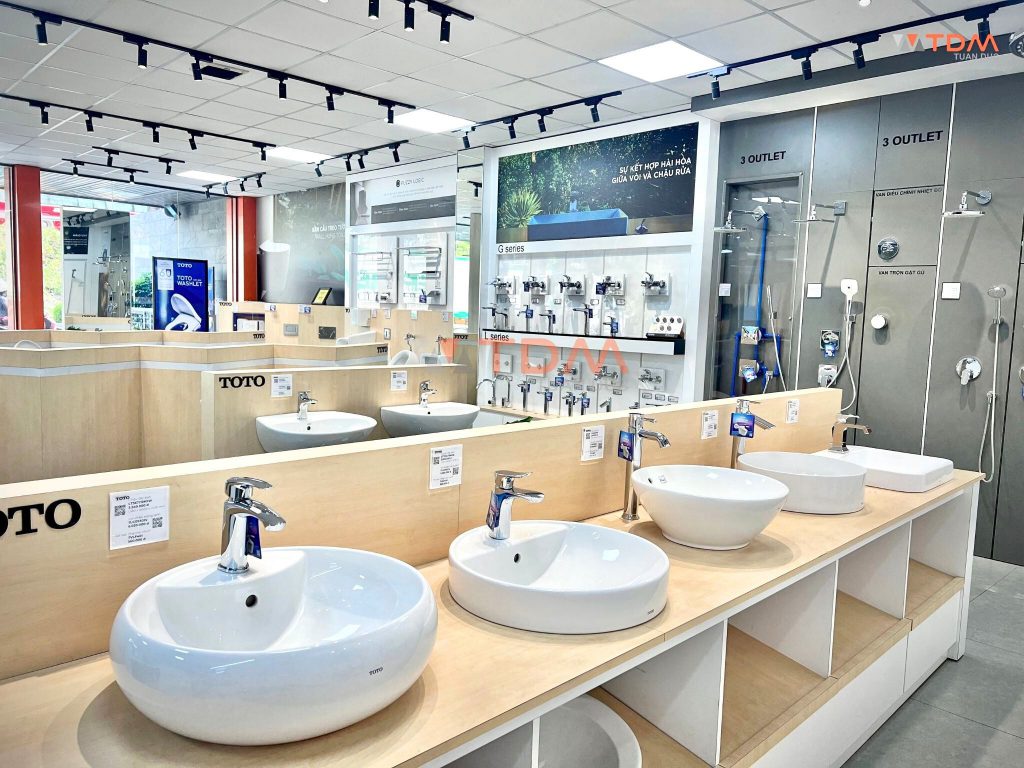 Mua lavabo toto chính hãng tại TDM Tuấn Đức