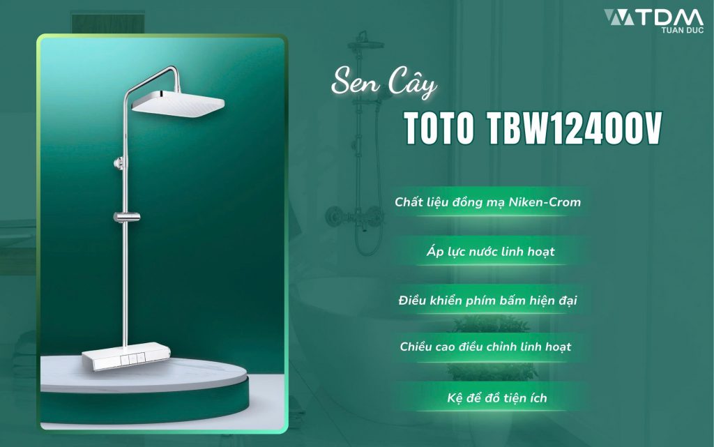 Sen cây nhiệt độ TOTO TBW12400V