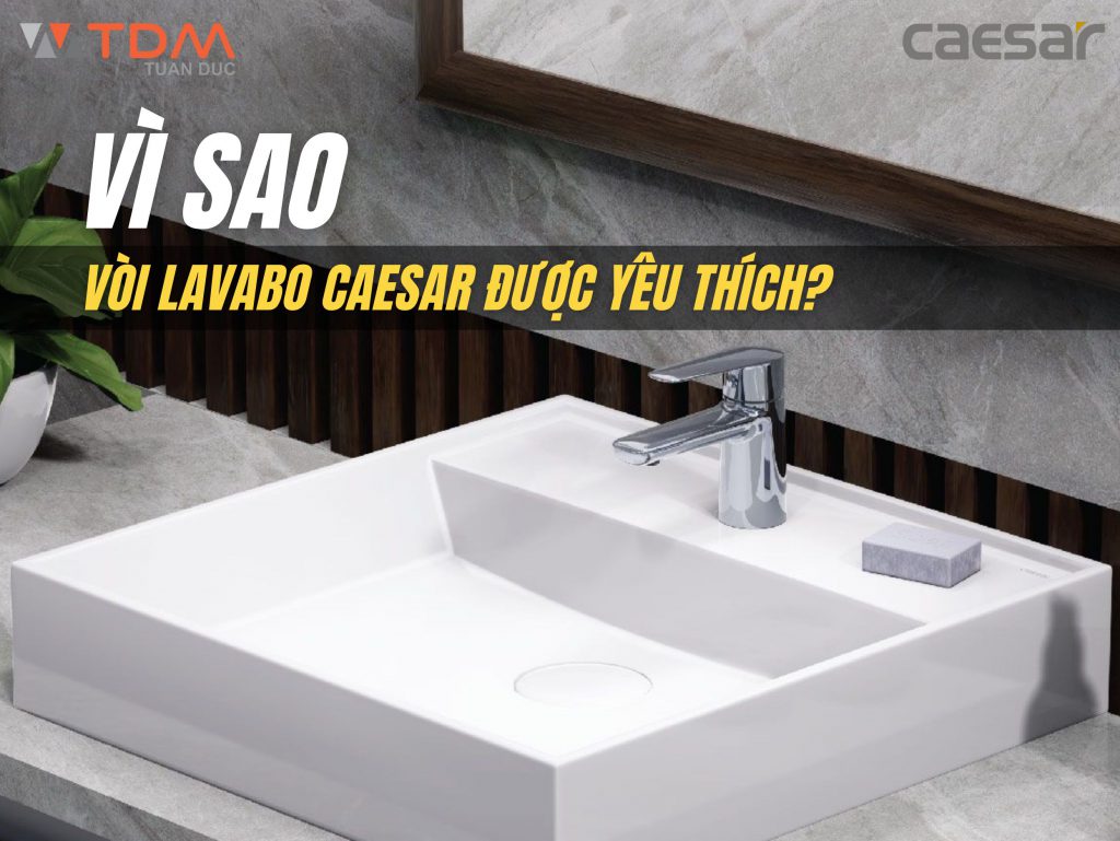 Vì sao vòi Lavabo Caesar được yêu thích?