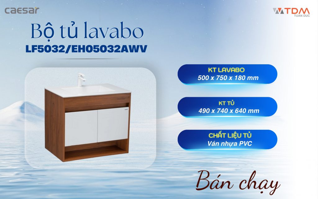 Bộ tủ Lavabo Caesar LF5032/EH05032AWV