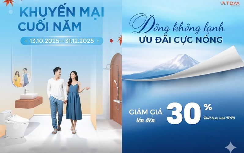 Chương trình khuyến mãi mùa đông TOTO 2025