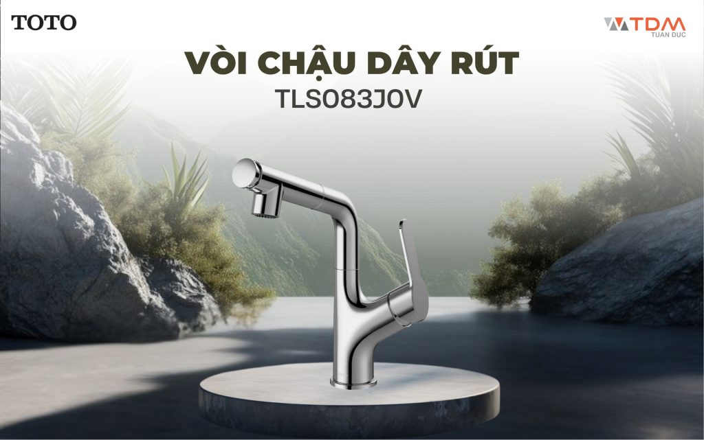 Vòi lavabo TOTO TLS083J0V – Linh hoạt và sang trọng