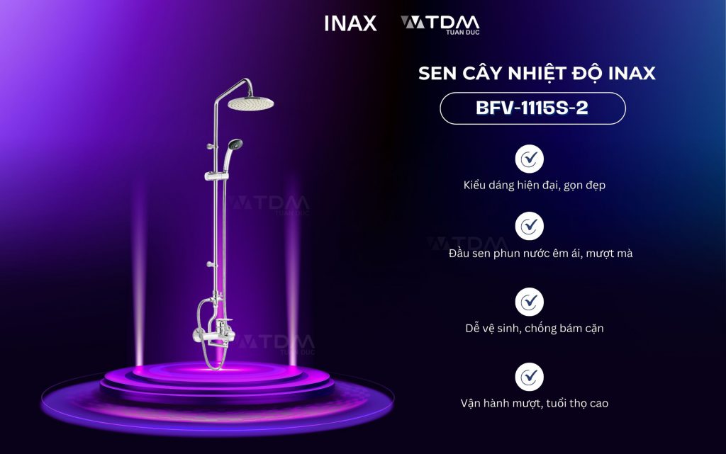 Sen cây nhiệt độ INAX BFV-1115S-2