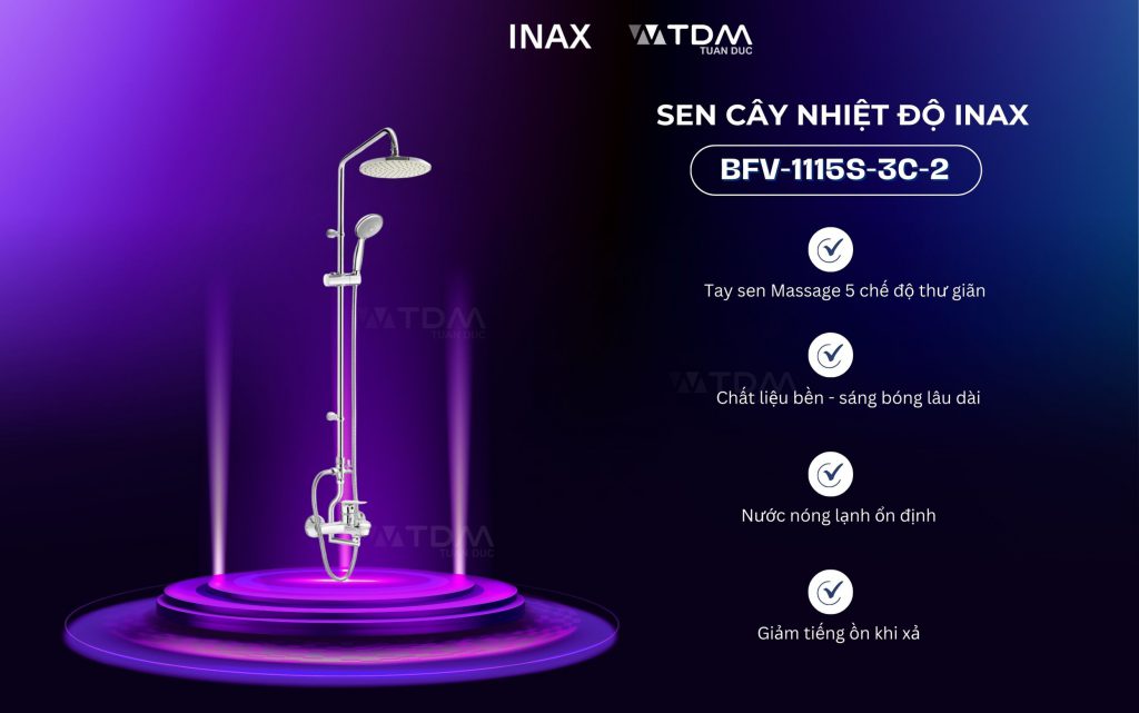 Sen Cây Nhiệt Độ INAX BFV-1115S-3C-2 tại TDM Tuấn Đức