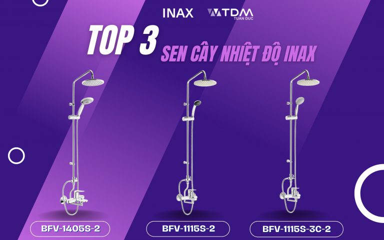 Top 3 mẫu sen cây nhiệt độ INAX mới nhất năm 2025