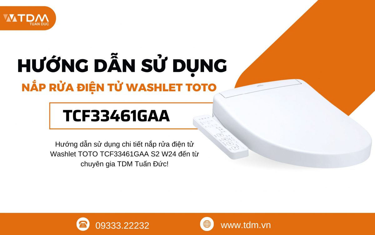 Nắp Rửa Điện Tử TOTO TCF33461GAA S2 Hoạt Động Như Thế Nào? Hướng Dẫn Chi Tiết Từ Chuyên Gia