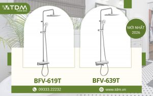 Top sen tắm nhiệt độ INAX mới nhất 2026