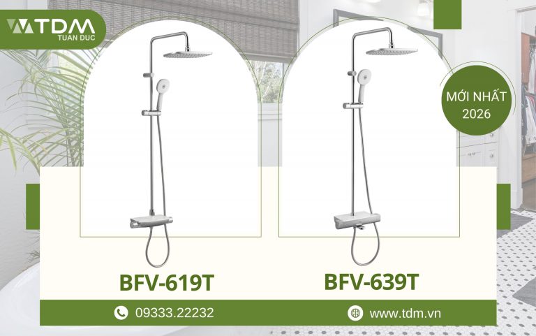Top sen tắm nhiệt độ INAX mới nhất 2026