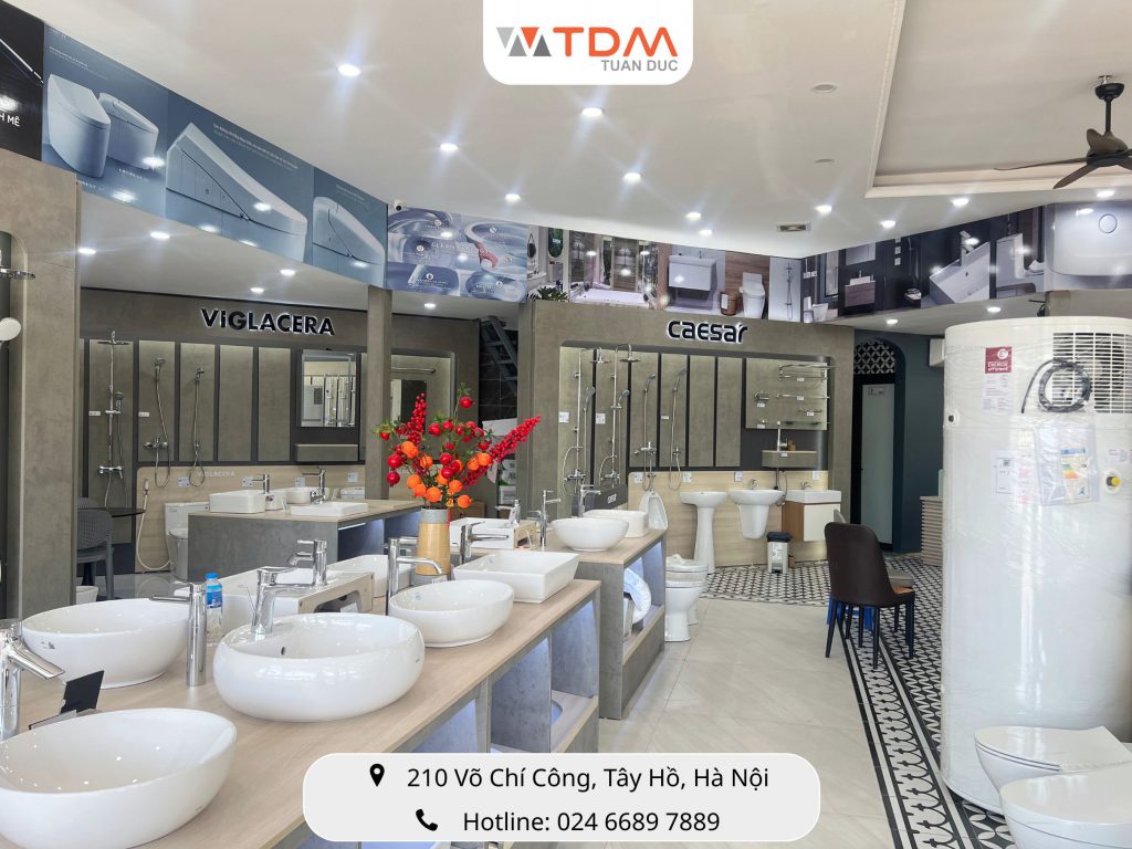 Không gian Showroom TDM Tuấn Đức Hà Nội hiện đại