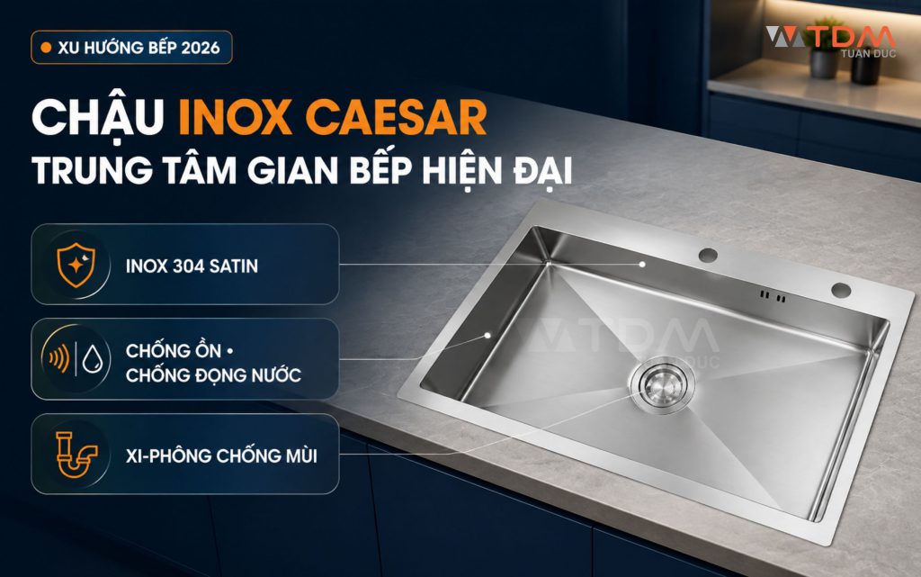 Xu hướng lựa chọn thiết bị bếp trong năm 2026
