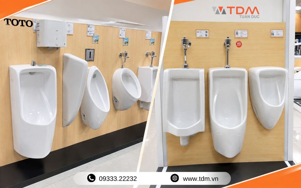 Các tiêu chí lựa chọn bồn tiểu nam cho Gia đình - Văn phòng - Trường học - Nhà máy công trình