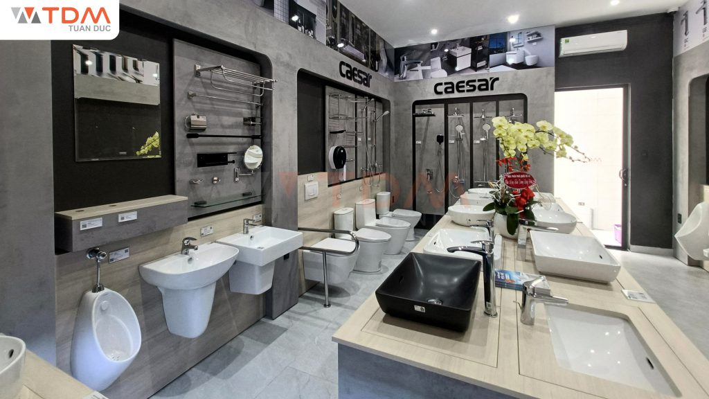 Cửa hàng TDM Bình Tân bán thiết bị vệ sinh Caesar uy tín chính hãng giá tốt tại Tân Tạo