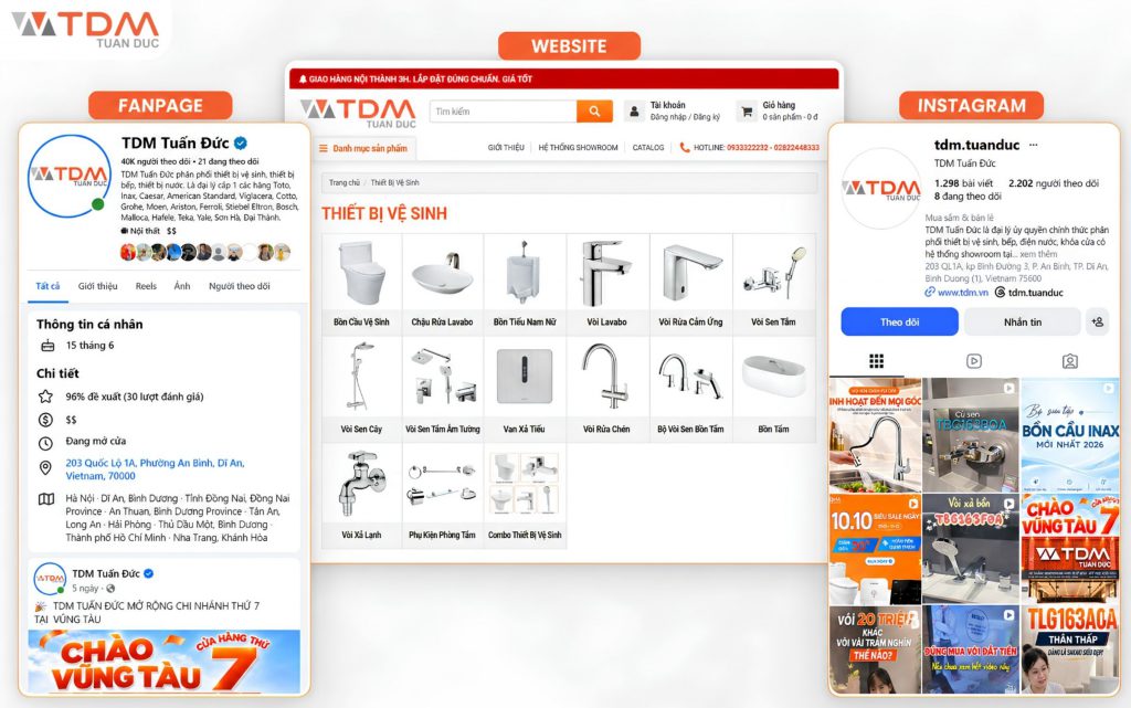 Hệ thống Online TDM Tuấn Đức đa nền tảng giúp hỗ trợ tư vấn khách hàng nhanh chóng