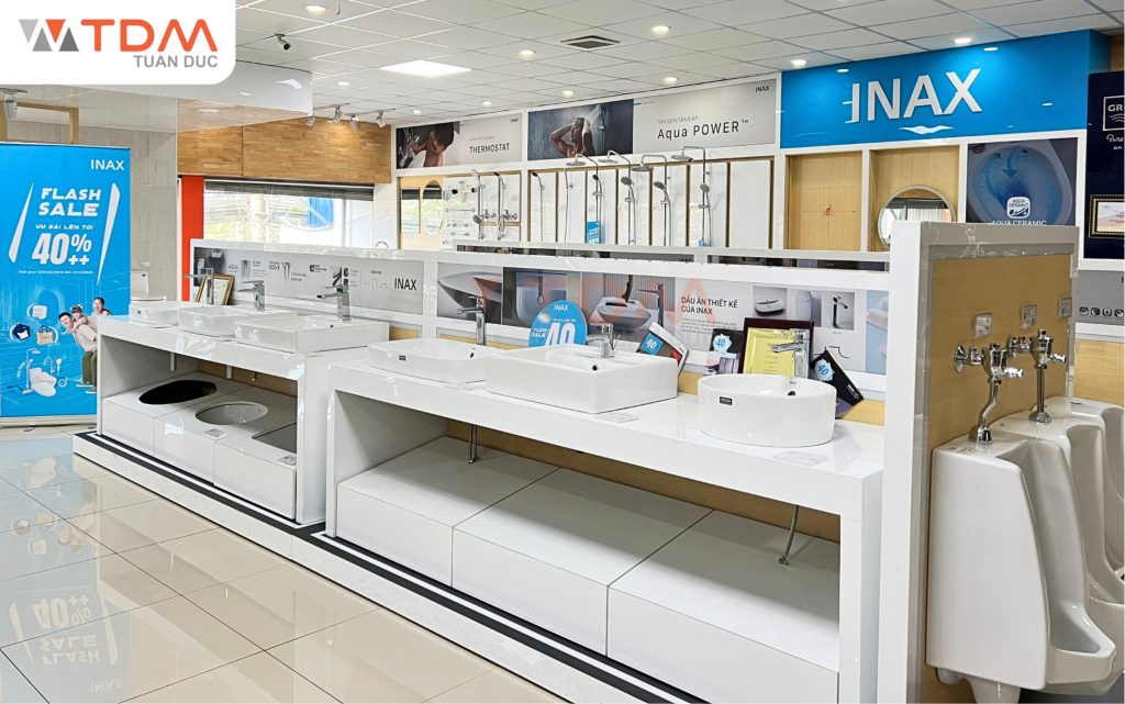 Thiết bị vệ sinh INAX chuẩn Nhật quốc dân đa dạng sản phẩm và giá thành
