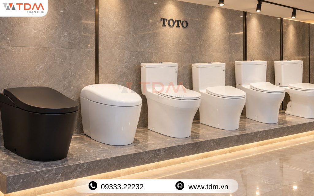Thiết bị vệ sinh TOTO cao cấp tại TDM Tuấn Đức Vũng Tàu