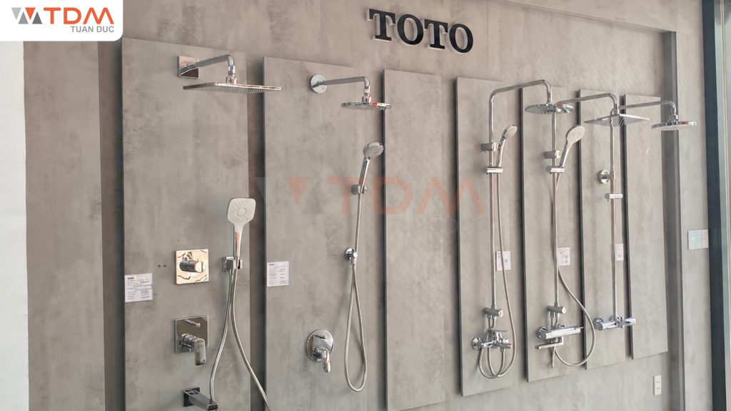 Top bộ sen cây tắm đứng TOTO bán chạy giá giảm sốc tại TDM Tuấn Đức Thủ Dầu Một